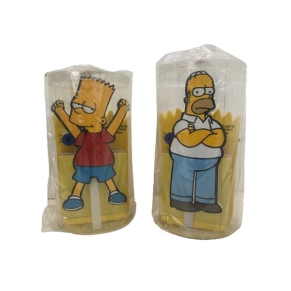 The Simpson 2001 Bart and Homer stationary sets
