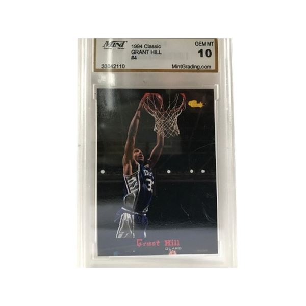 1994 Grant Hill Duke Rookie Card