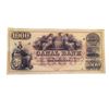 Django Unchained Canal Bank $1,000 Note Movie Props