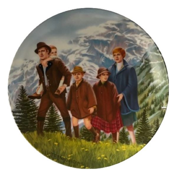 The Sound Of Music  Climb Ev'ry Mountain  Collectible Plate