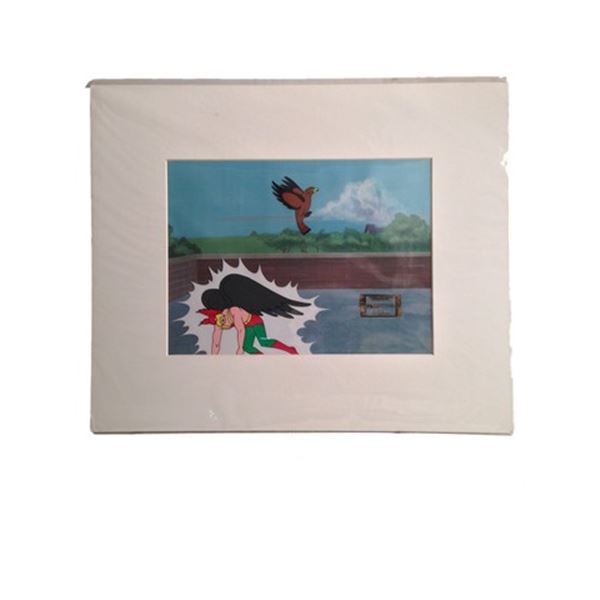 Hawkman Animation Cel