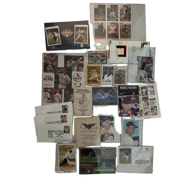 Baseball Legends Memorabilia Collection