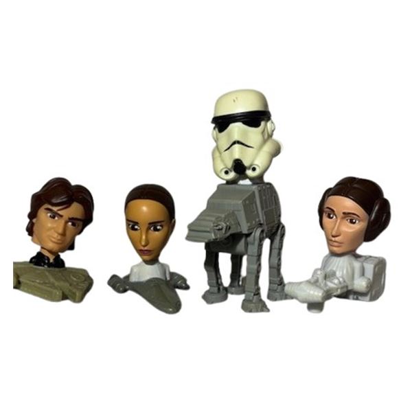 2008 Star Wars McDonalds Happy Meal Figurines