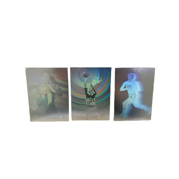 Larry Bird 1992 Hologram Card set