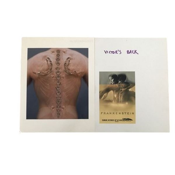 Frankenstein TV Victor (Alec Newman) Back Appliance Concept Art Movie Memorabilia