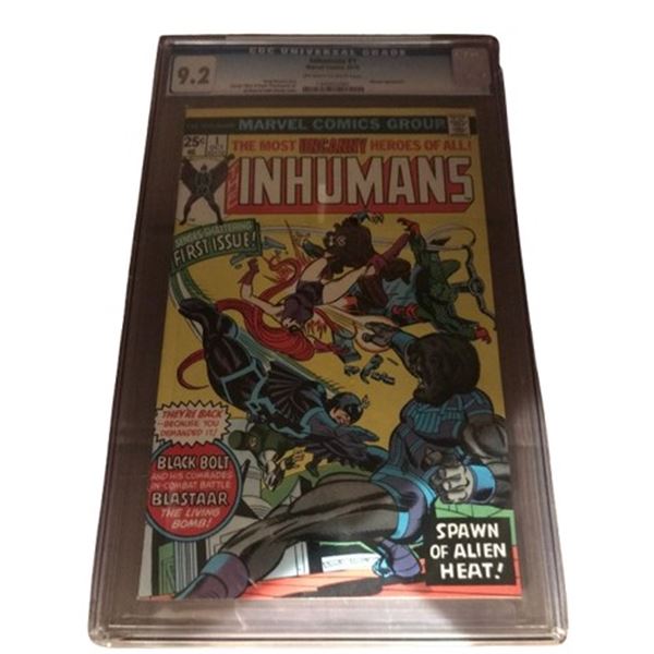 Inhumans #1 (Marvel Comics, 10/1975) CGC Graded