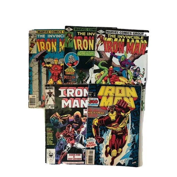 Lot of 5 Comics: Iron Man 1970s