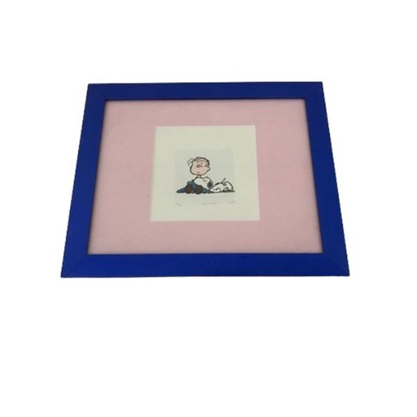The Peanuts: Linus and Snoopy LE Etching