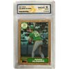 Image 1 : 1987 Mark McGuire Rookie Card Graded