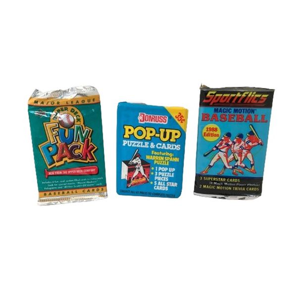 Donruss Pop-Up puzzle and cards