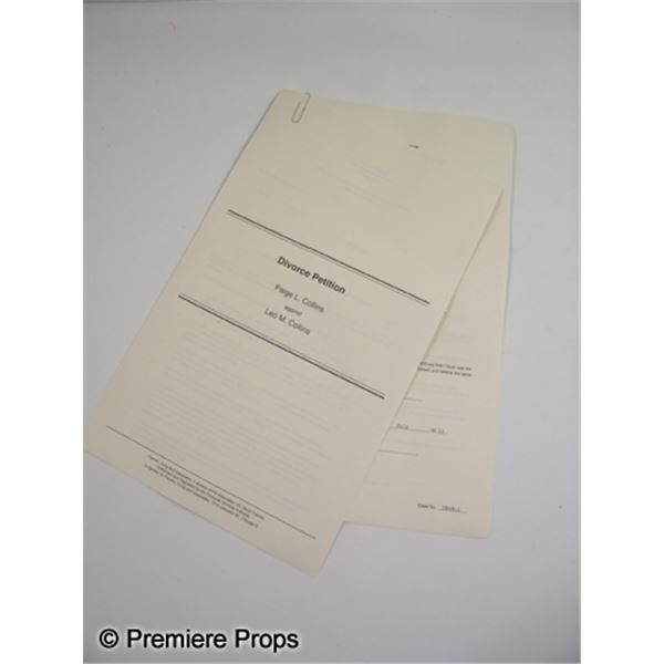 The Vow Paige (Rachel McAdams) Divorce Papers Movie Props