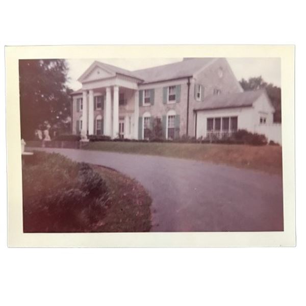 Elvis Presley Personal Photograph of Graceland