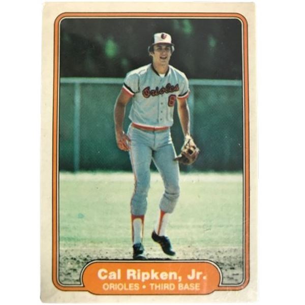 1982 Cal Ripken, Jr. Orioles Card