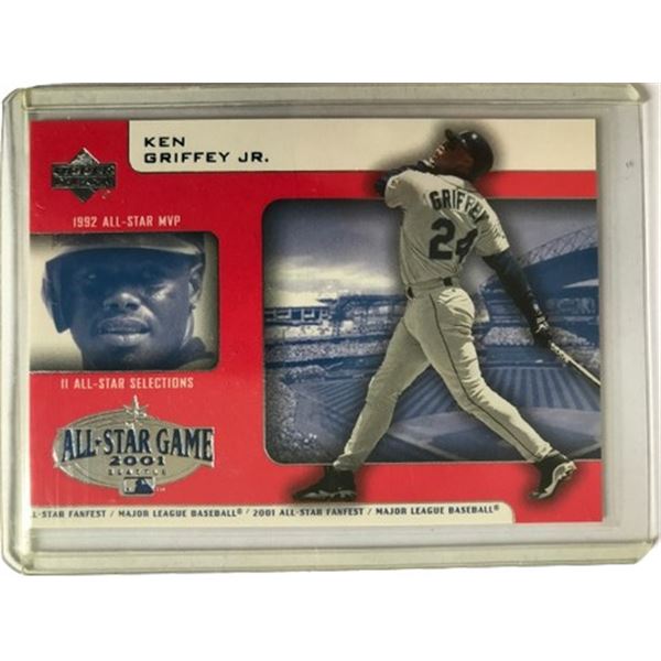 2001 Ken Griffey Jr. All Star MVP Card