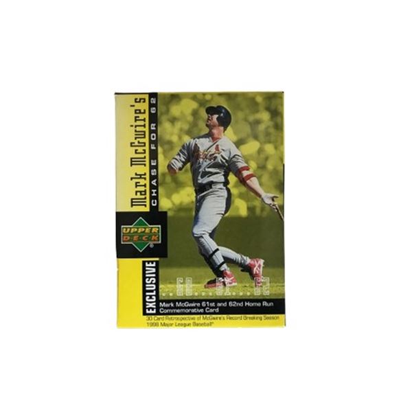 1998 Mark McGuire Exclusive Baseball Card