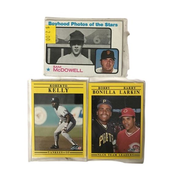 Baseball Legends Card Trio