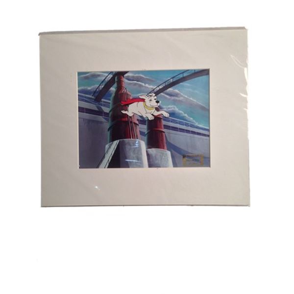 Superman Animation Cel