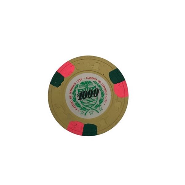 James Bond License to Kill  "1000 "Poker Chip Movie Props