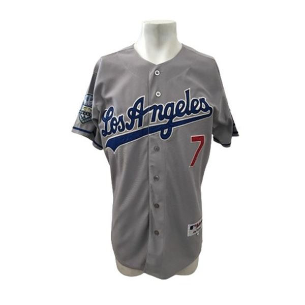 James Loney signed Dodgers jersey