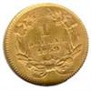 Image 1 : $ 1 US Minted 19th Century Gold Coin