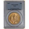 Image 1 : 1907 $20 St. Gaudens MS62 PCGS