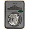 Image 1 : 1924-S Peace $ MS64 NGC CAC White!