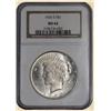 Image 1 : 1925-S Peace $ MS64 NGC