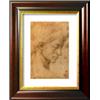 Image 1 : Testa Femminile di Profilo Framed Art Print
