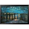 Image 1 : Starry Night over the Rhone, c.1888 Framed Poster