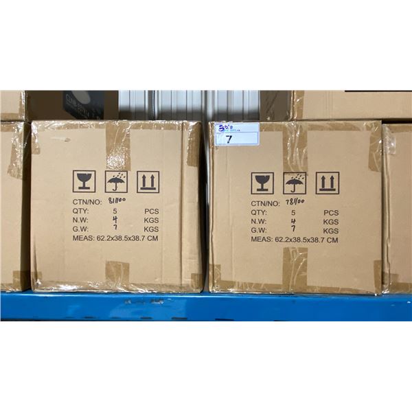 2 CASES OF 5 EE LIGHTING AURA CLNB-537R14 26W 14" CEILING LIGHTS