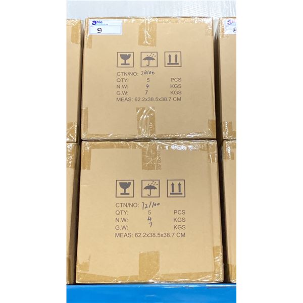 2 CASES OF 5 EE LIGHTING AURA CLNB-537R14 26W 14" CEILING LIGHTS