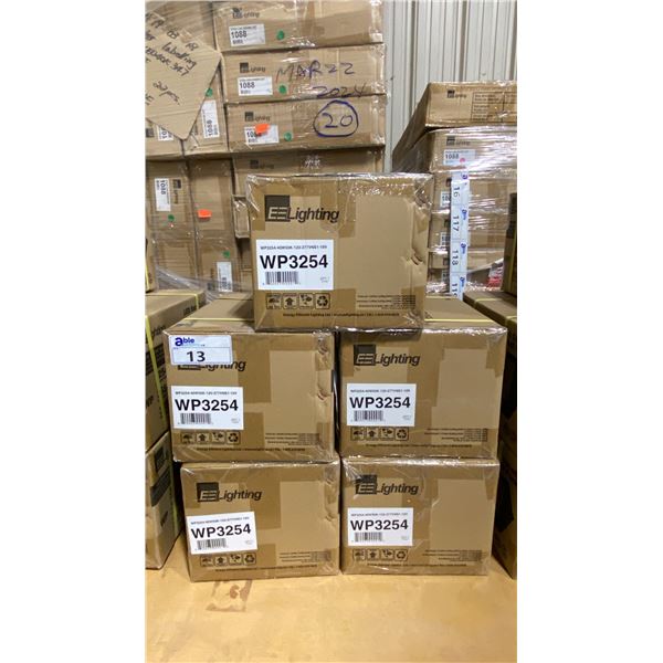 5 EE LIGHTING WP3254-40W50K-120-277VNS1-10V LED SEMI CUT-OFF WALL PACK LIGHTS