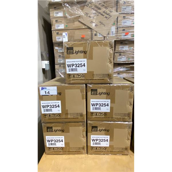 5 EE LIGHTING WP3254-40W50K-120-277VNS1-10V LED SEMI CUT-OFF WALL PACK LIGHTS