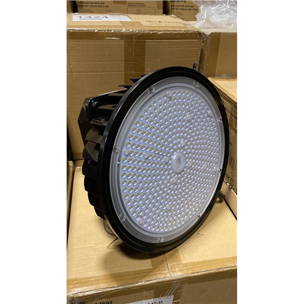 5 EE LIGHTING CHB-300LED50K-347-D BLACK 300W LED CIRCULAR HIGH BAY LIGHTS