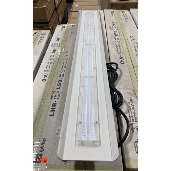 9 EE LIGHTING LHB100LED50K347VD 100W LED LINEAR HIGH BAY LIGHTS (996F)