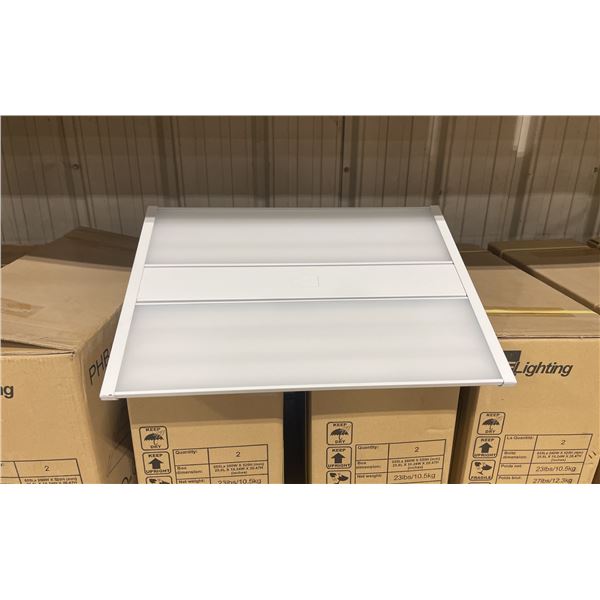 8 CASES OF 2 EE LIGHTING PHB-III-2-165W40K-MV HIGH PERFORMANCE HIGH BAY III LED LIGHT FIXTURES