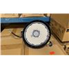 Image 1 : 8 EE LIGHTING CHBQ-2475 BLACK CIRCULAR HIGH BAY LED LIGHT BLACKSTAR QUARK SERIES