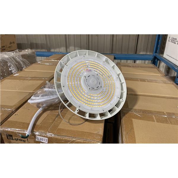 15 EE LIGHTING CHBQ-7875 WHITE LED ROUND HIGH BAY LIGHTS WATTAGE AND CCT SELECTABLE