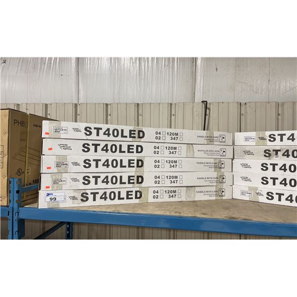 10 EE LIGHTING ST40LED02-120M LED ST WRAP AROUND LIGHT FIXTURES