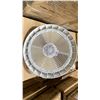 Image 3 : 6 EE LIGHTING CHBQ-8875 WHITE LED ROUND HIGH BAY LIGHTS