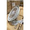 Image 2 : 6 EE LIGHTING CHBQ-8875 WHITE LED ROUND HIGH BAY LIGHTS