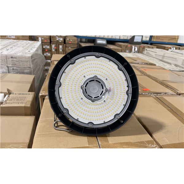 6 EE LIGHTING CHBQ-2575 BLACK CIRCULAR HIGH BAY LED LIGHTS BLACKSTAR QUARK SERIES