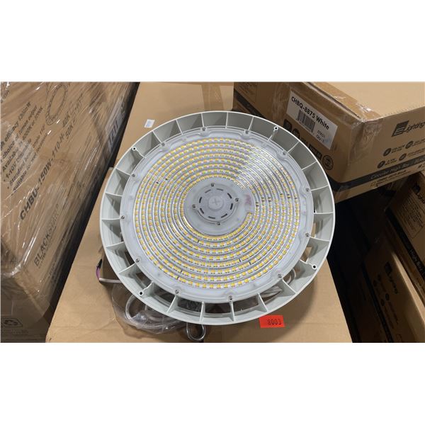 5 EE LIGHTING CHBQ-8875 WHITE LED ROUND HIGH BAY LIGHTS