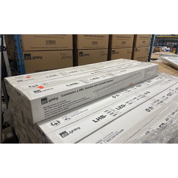 10 EE LIGHTING LHB-150LED-40K-347-V-D LED LINEAR HIGH BAY LUMINAIRE LIGHTS (1001F)
