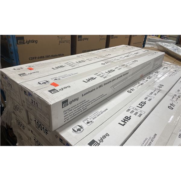 10 EE LIGHTING LHB-150LED-40K-347-V-D LED LINEAR HIGH BAY LUMINAIRE LIGHTS (1001F)