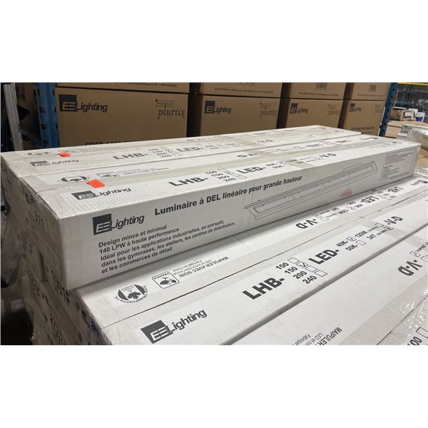 9 EE LIGHTING LHB-150LED-40K-347-V-D LED LINEAR HIGH BAY LUMINAIRE LIGHTS (1001F)