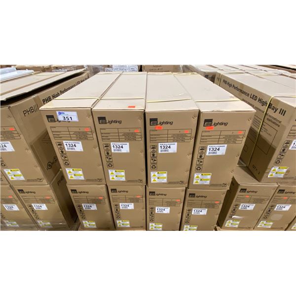 8 CASES OF EE LIGHTING PHB-III-4-320W40K PHB HIGH PERFORMANCE LED HIGH BAY III LIGHTS (1324)
