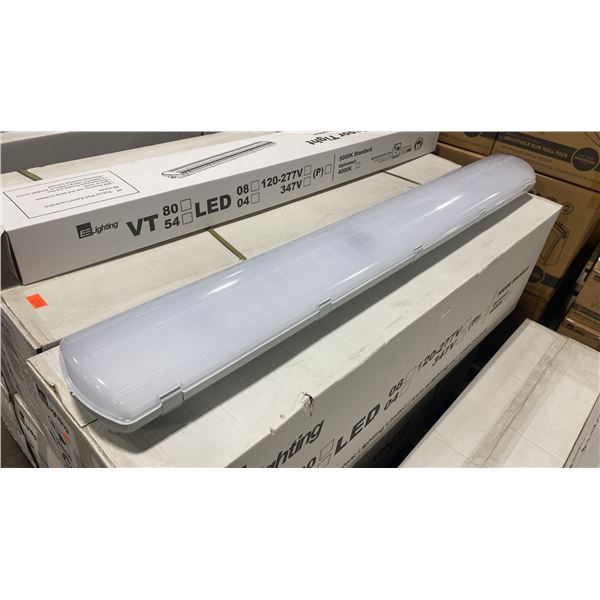 6 CASES OF 6 EE LIGHTING VT54 (P) VAPOUR TIGHT LED LIGHT HOUSING ( 100342(P) )