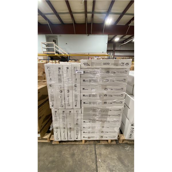 PALLET OF APPROX 40 EE LIGHTING 2X2 DECORATIVE TROFFERS