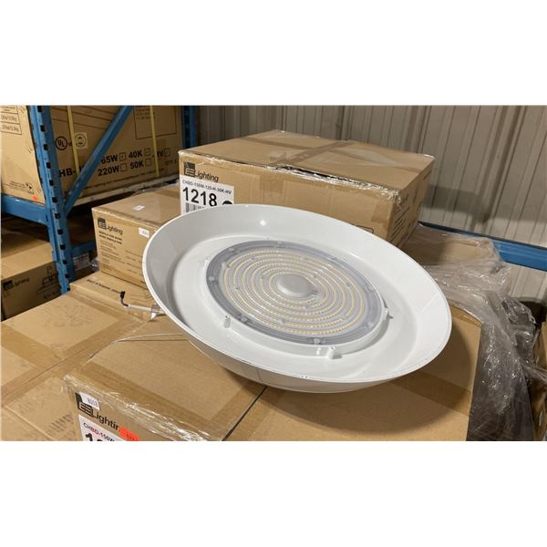 7 EE LIGHTING CHBD-150W-120-H-30K-HV INDOOR/OUTDOOR NEBULA CHB DOME AREA LIGHTS (1218)